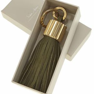 India Hicks Army Agra Tassel Keychain
